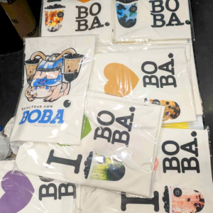 I LOVE BOBA (I ❤ BOBA) Tee (Matcha Flavor)