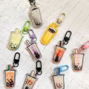 Boba Drink Keychain (Charm)